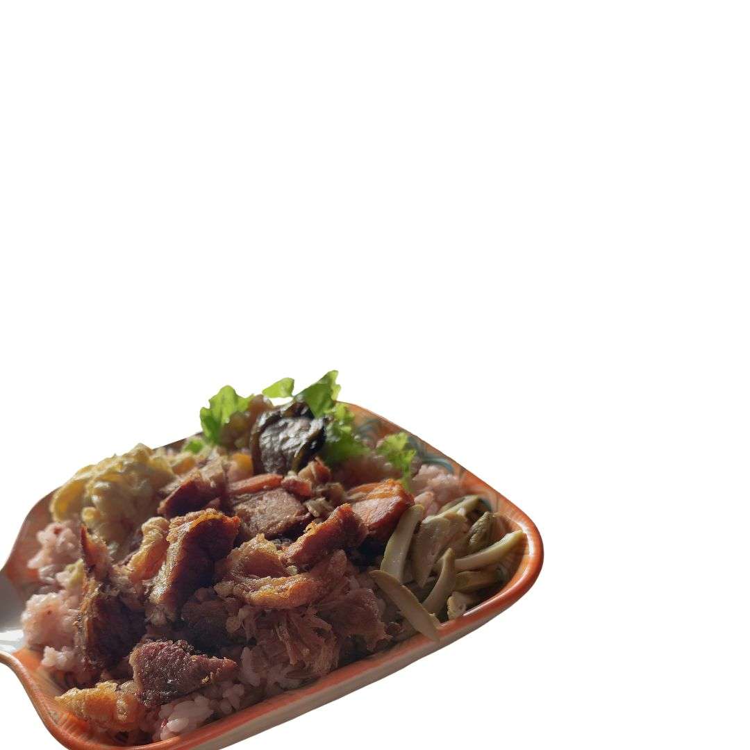 Bagoong Rice with Lechon Kawali | Cafe Alexandra