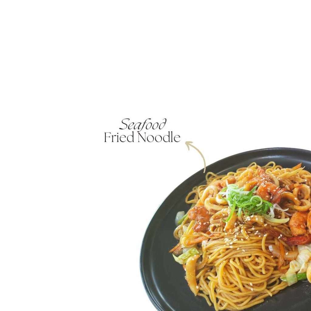 seafood fried noodle by mist