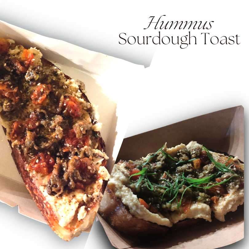 Hummus Sourdough Toast | Liwayway Corner