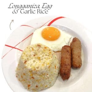Longganisa Egg and Garlic Rice JD Bakery Cafe 1