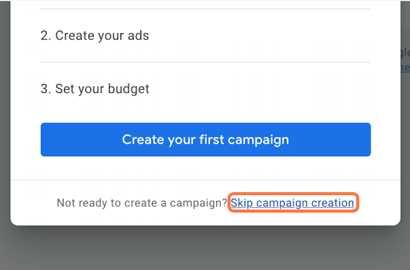 The secret to create Google Ads Account For Free Without Credit Card and Campaign.