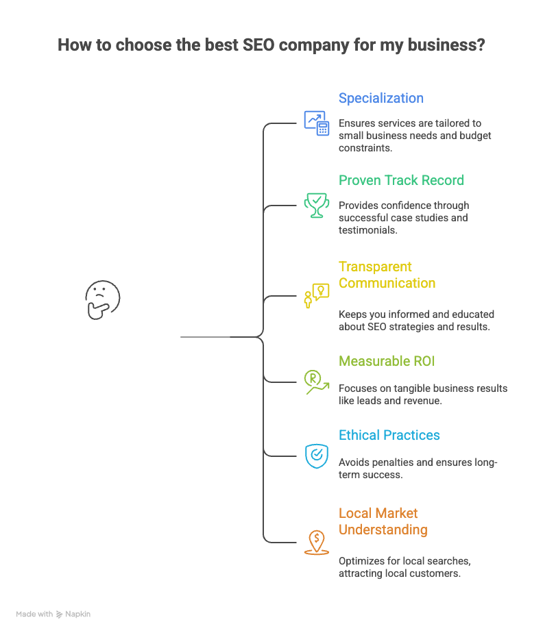 What Makes the Best SEO Company for Small Businesses Stand Out visual selection